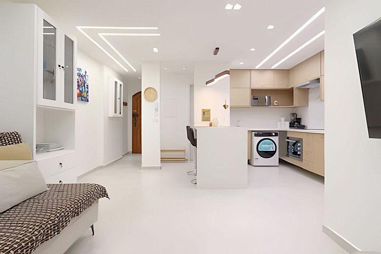 Dom208|2 dorm en Copacabana, 3 minutos de la playa