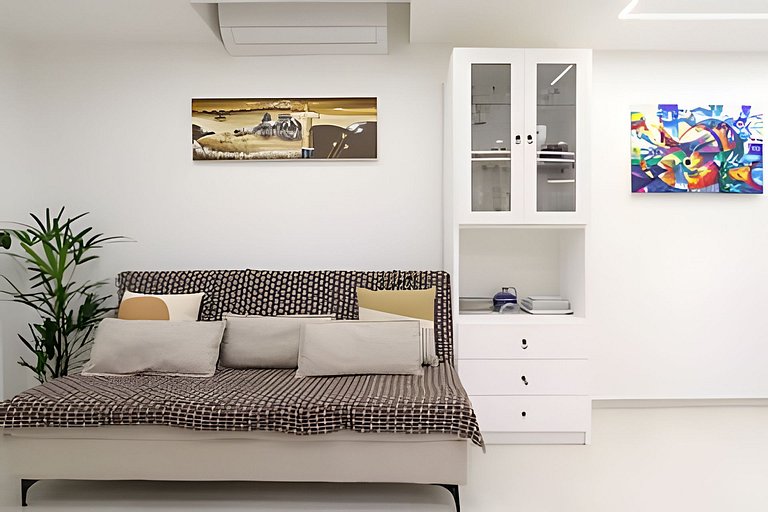 Dom208|2 rooms in Copacabana, 3 min from the beach