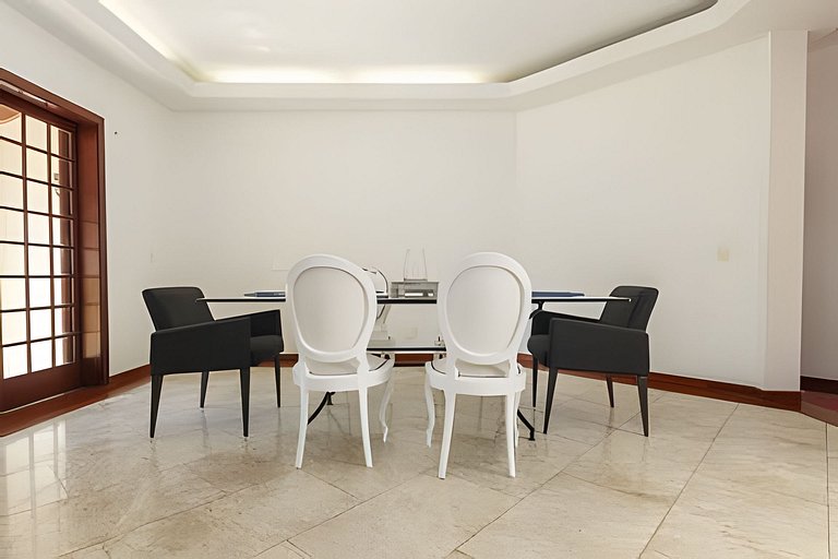 CasaBarra55| Casa com 5 quartos, piscina e sauna