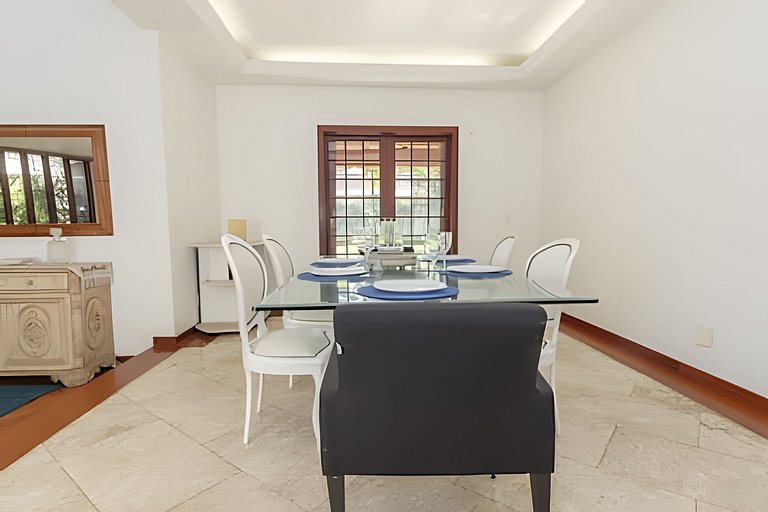 CasaBarra55| Casa com 5 quartos, piscina e sauna