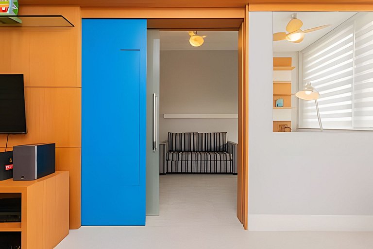 VISC603| 3 quartos 5min da Praia de Ipanema