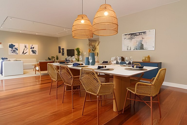 MAR301|Big and cozy in Leblon, 300m from the beach