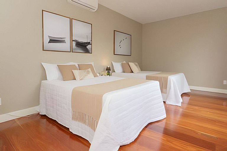 MAR301|Big and cozy in Leblon, 300m from the beach