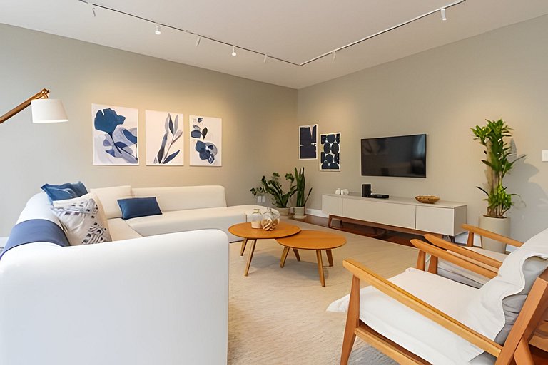 MAR301|Big and cozy in Leblon, 300m from the beach