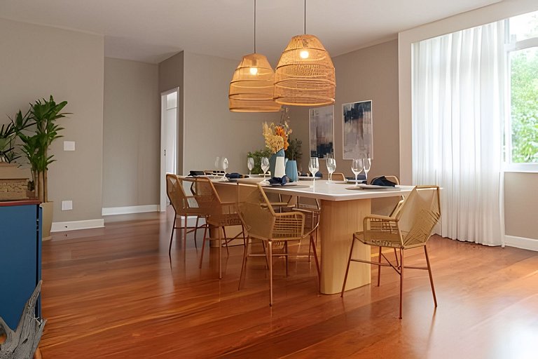 MAR301|Big and cozy in Leblon, 300m from the beach