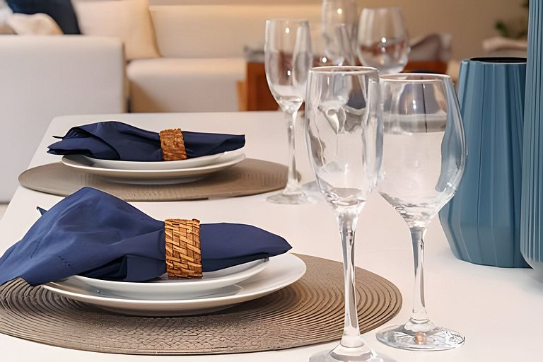 MAR301|Grande y cómodo en Leblon,300 m de la playa