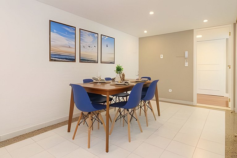 MAR301|Big and cozy in Leblon, 300m from the beach