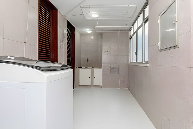 MAR301|Big and cozy in Leblon, 300m from the beach