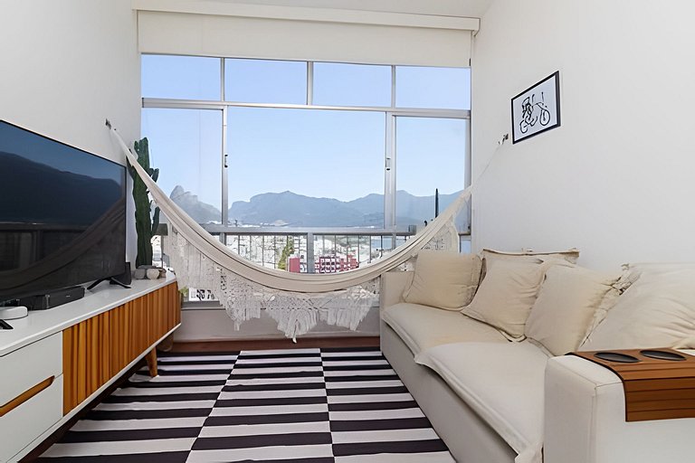 Nsc1502| 2 bedrooms with panoramic view in Ipanema