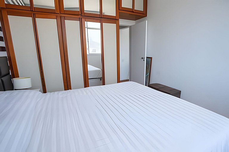 Nsc1502| 2 quartos com vista panorâmica em Ipanema