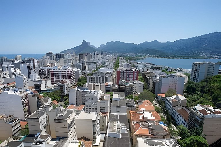 Nsc1502| 2 bedrooms with panoramic view in Ipanema