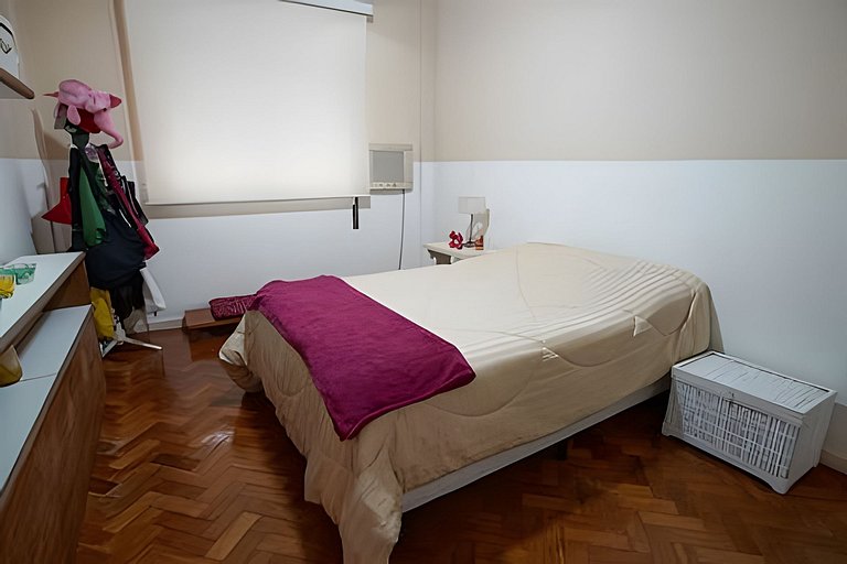 Bul302| 3 bdr on the border of Ipanema/Copacabana