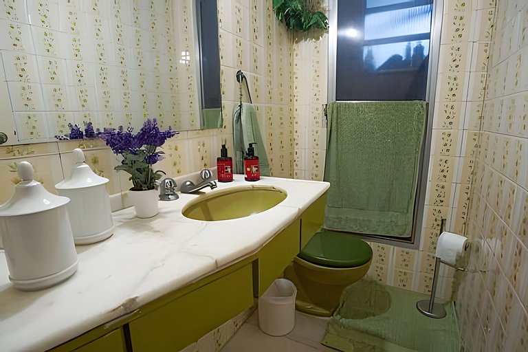 Bul302|2 rooms on the border of Ipanema/Copacabana