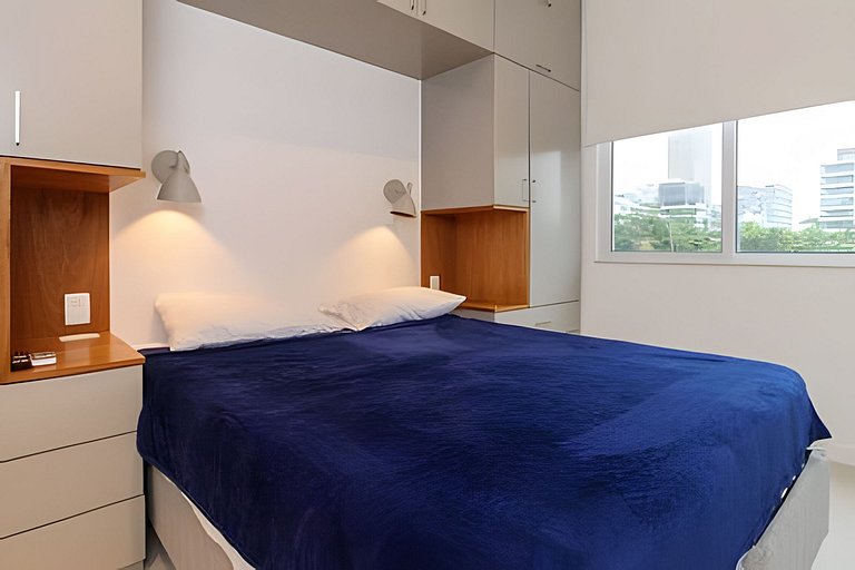 Ata302| Apartamento cerca de la playa de Leblon