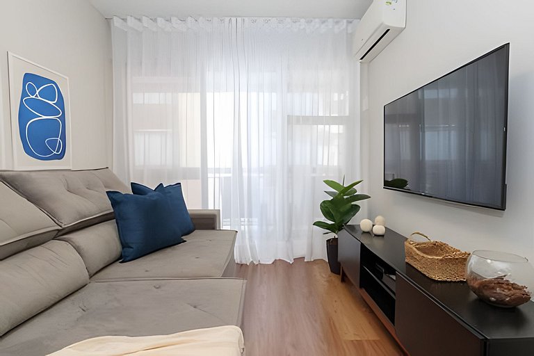 Mtr706| Hab. con condominio completo en Leblon