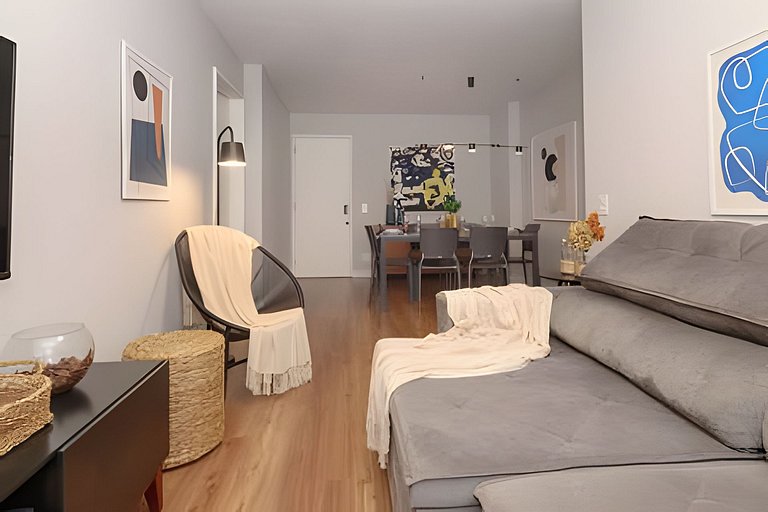 Mtr706| Hab. con condominio completo en Leblon