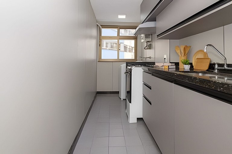 Mtr706| Hab. con condominio completo en Leblon