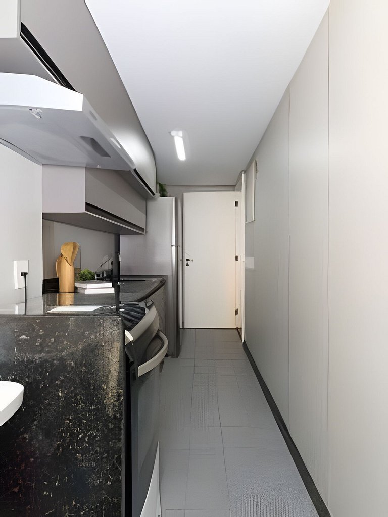 Mtr706| Hab. con condominio completo en Leblon