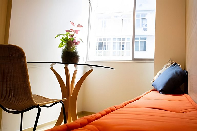 Car603| Apartment in Ipanema near the beach