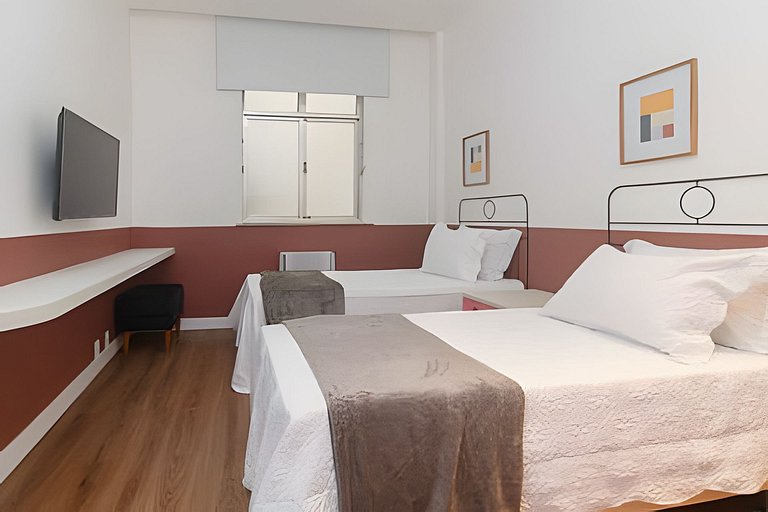 Mtr306| Newly renovated in the heart of Leblon!