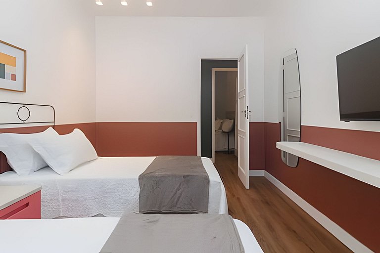 Mtr306| Newly renovated in the heart of Leblon!