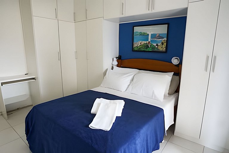 Luc115| Flat with pool and sauna on Barra beach