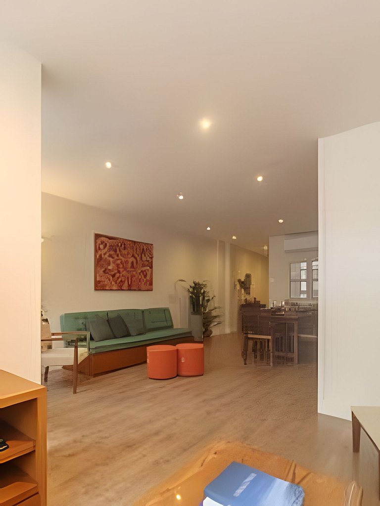 Brt401A| 3 rooms in Copacabana, 9 min from Posto 4