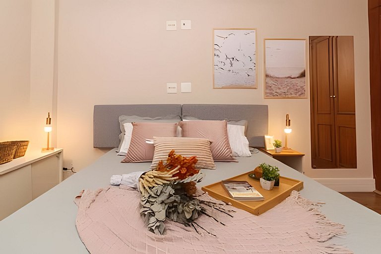 Brt401A| 3 rooms in Copacabana, 9 min from Posto 4