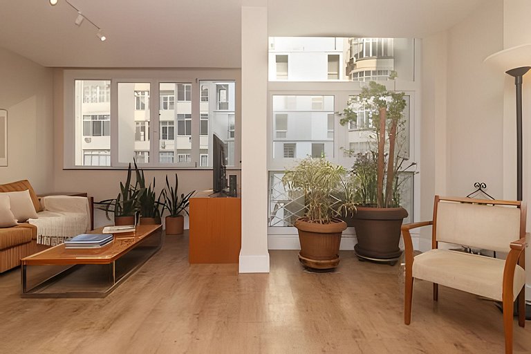 Brt401A| 3 rooms in Copacabana, 9 min from Posto 4