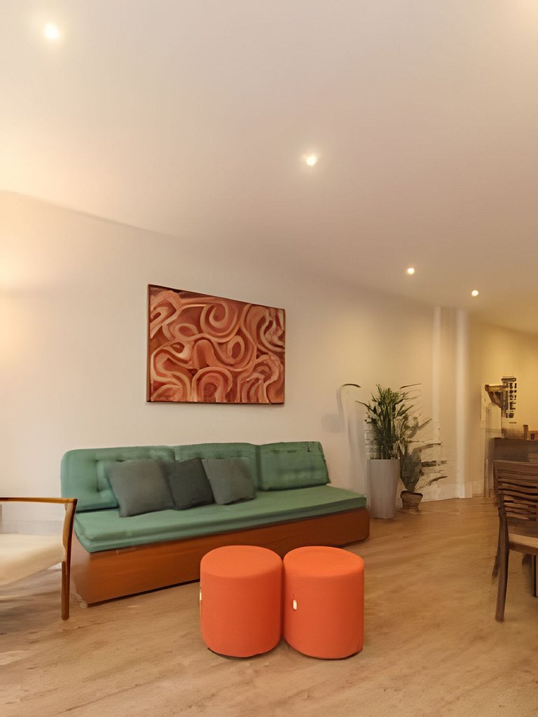 Brt401A| 3 rooms in Copacabana, 9 min from Posto 4