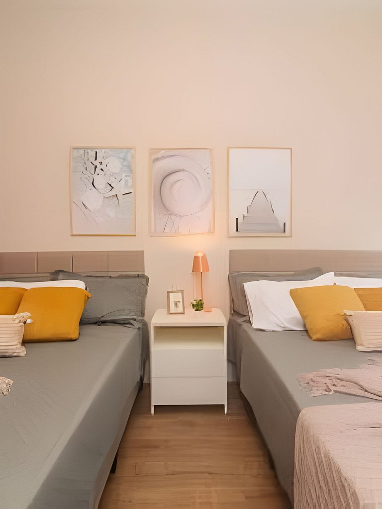 Brt401A| 3 rooms in Copacabana, 9 min from Posto 4