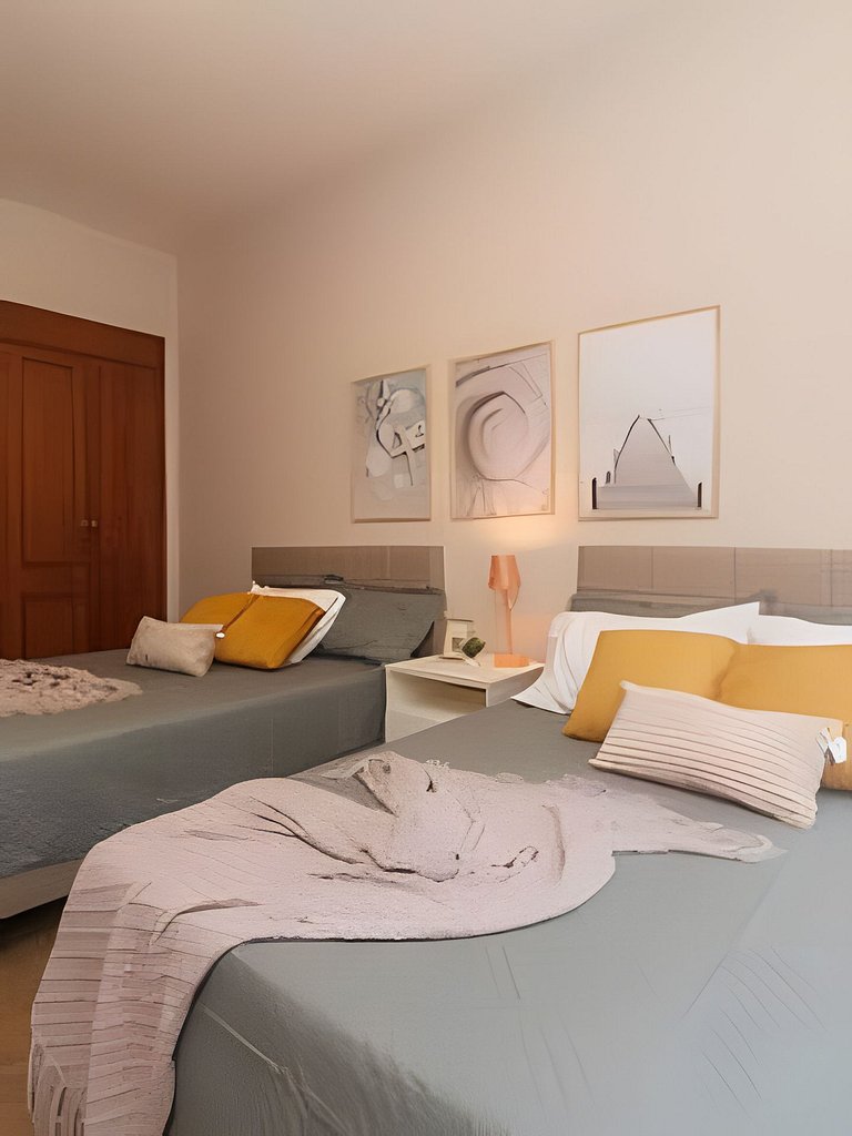 Brt401A| 3 rooms in Copacabana, 9 min from Posto 4