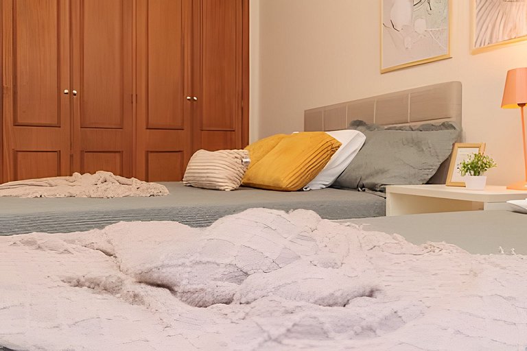 Brt401A| 3 rooms in Copacabana, 9 min from Posto 4