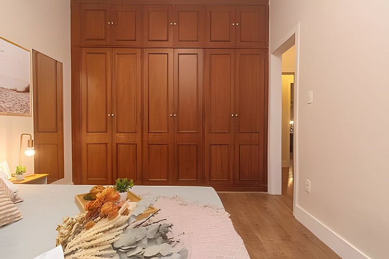 Brt401A| 3 quartos em Copacabana, 9 min do Posto 4