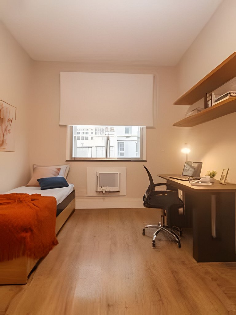 Brt401A| 3 rooms in Copacabana, 9 min from Posto 4