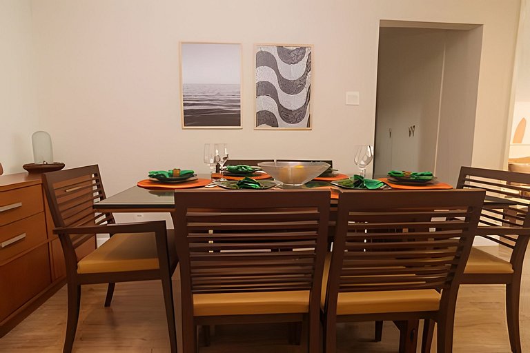 Brt401A| 3 rooms in Copacabana, 9 min from Posto 4