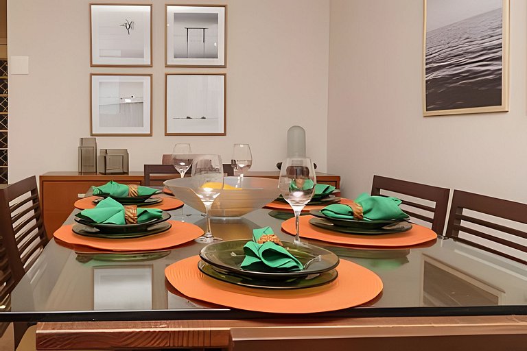 Brt401A| 3 dorm en Copacabana a 9 min del Posto 4