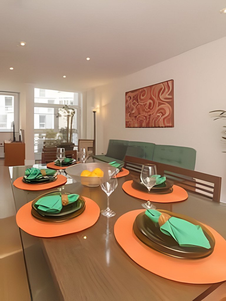 Brt401A| 3 rooms in Copacabana, 9 min from Posto 4