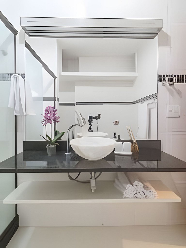 Brt401A| 3 quartos em Copacabana, 9 min do Posto 4