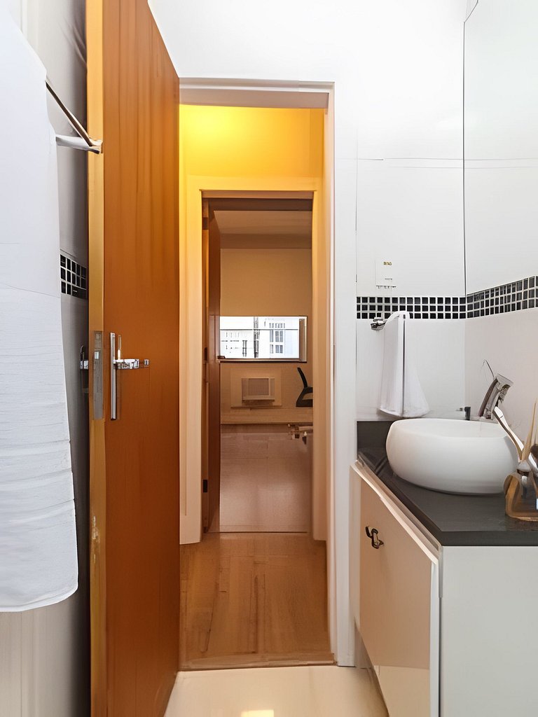 Brt401A| 3 quartos em Copacabana, 9 min do Posto 4