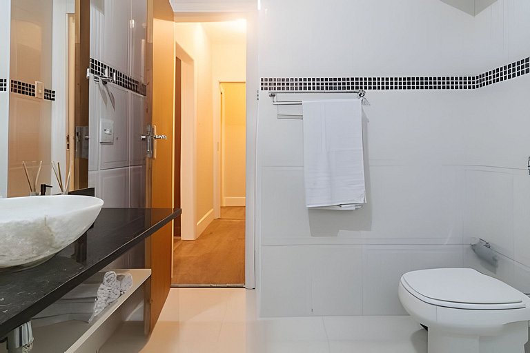 Brt401A| 3 quartos em Copacabana, 9 min do Posto 4