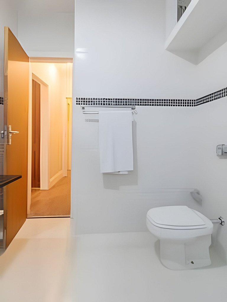 Brt401A| 3 quartos em Copacabana, 9 min do Posto 4