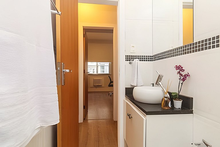 Brt401A| 3 quartos em Copacabana, 9 min do Posto 4