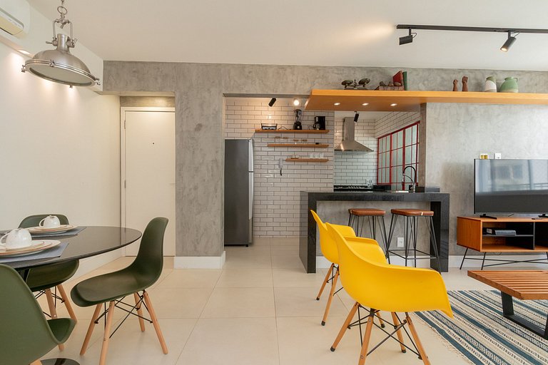 Car1003|Fully renovated and equipped apt in Leblon