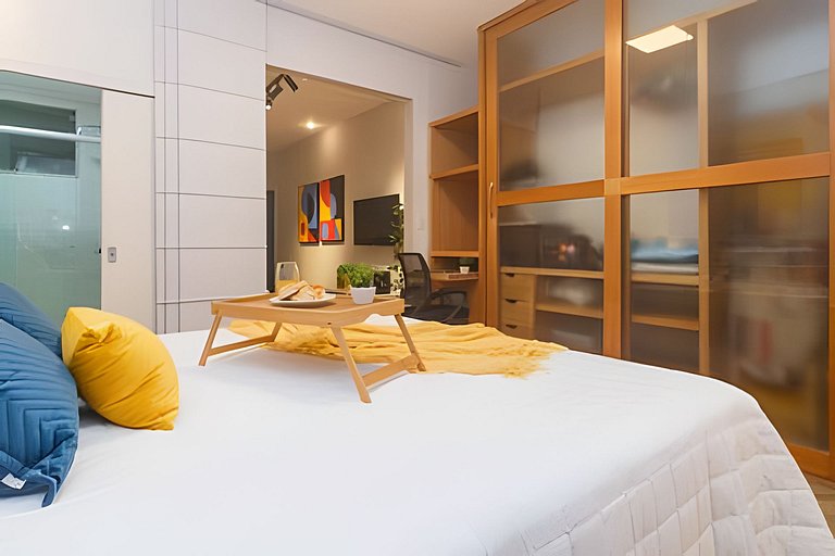 Urq216| Studio in Leblon for 4 people