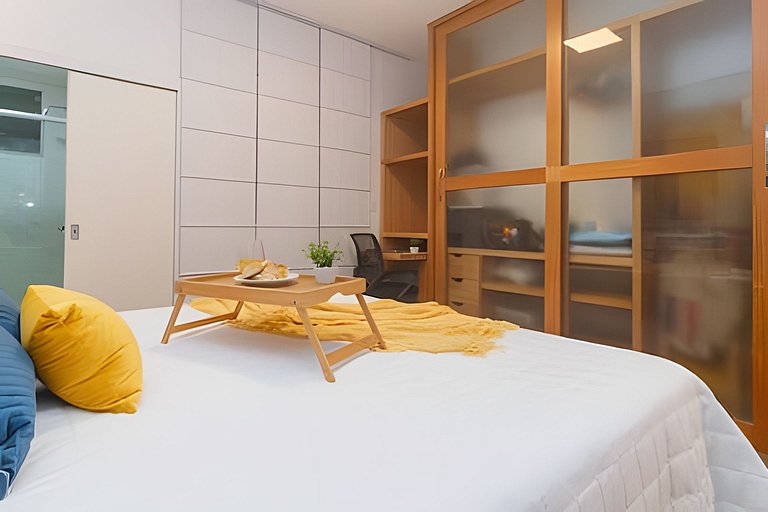 Urq216| Studio in Leblon for 4 people