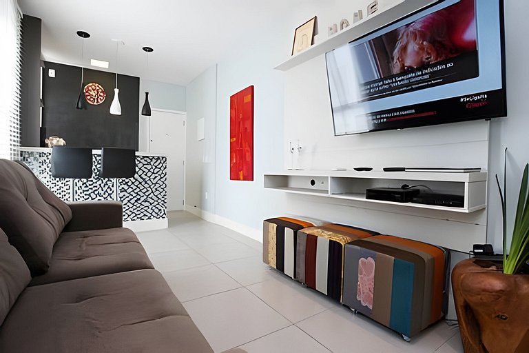 Urq401| Quarto e sala aconchegante no Leblon!