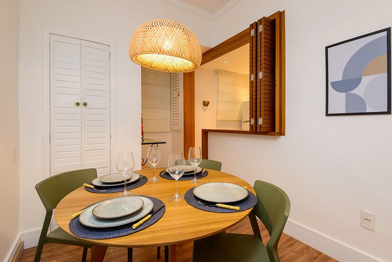 LIN101| Modern apartment 6 mn from Leblon beach