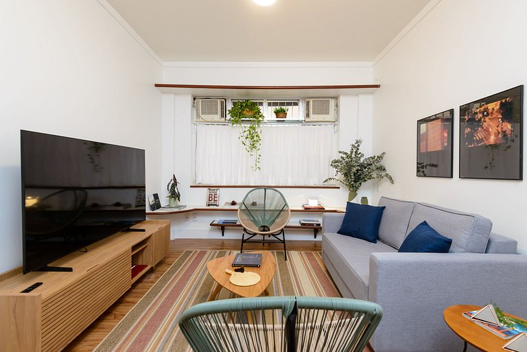 LIN101| Modern apartment 6 mn from Leblon beach