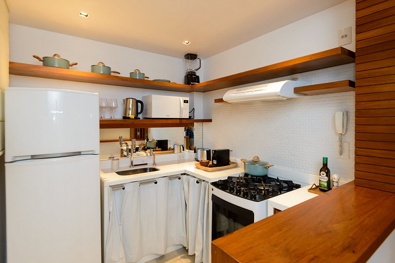 LIN101| Modern apartment 6 mn from Leblon beach